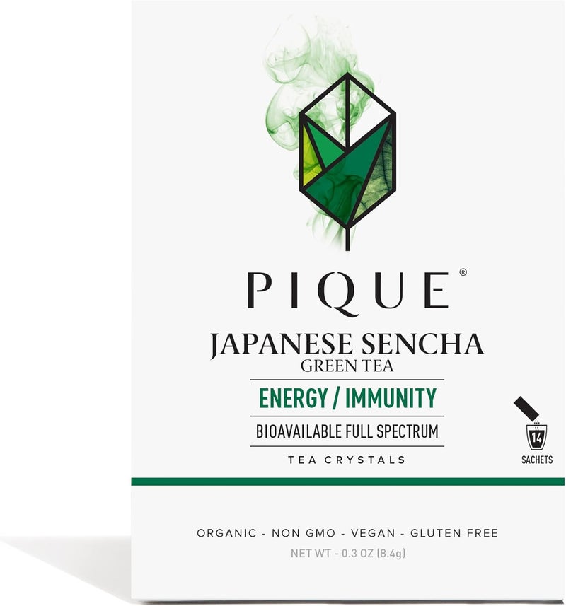 PIQUE بلورات شاي سينشا الأخضر الياباني من بيك - Image 1